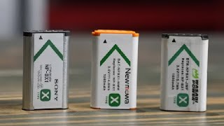 Sony vs Wasabi vs NP BX1 Newmowa Replacement Battery 3 Pack and 3 Channel USB Charger Set [upl. by Gemperle958]