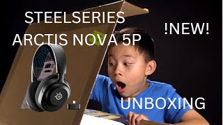 Unboxing steelseries arctis nova 5 [upl. by Mhoj]