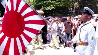 ⛩️2013年 8月15日靖国神社、小野田さん最後の参拝、この年を最後に旅立たされました、日本国のため長い間お疲れ様でした 非常感谢您从台湾来访。 [upl. by Ekez]