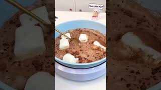 Marshmallow chocolate recipe wow 🤩 shorts viral food recipe [upl. by Anirhtak528]