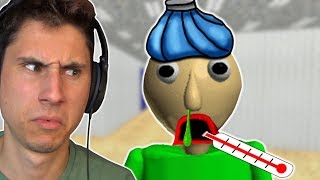 BALDI IS SICK  New Baldis Basics Mod [upl. by Puett]