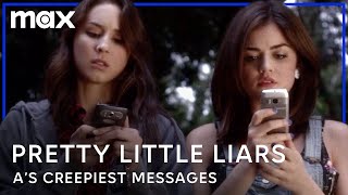 The Creepiest Messages From A  Pretty Little Liars  Max [upl. by Mccall]