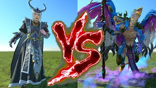 Miao Ying VS Kairos Fateweaver Total War Warhammer 3 [upl. by Nisior]