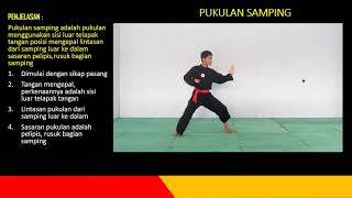 PUKULAN SAMPING  PEMBELAJARAN PENCAK SILAT KELAS VIII [upl. by Edva]