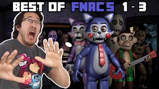 Markiplier Five Nights at Candys 1  3 Compilation [upl. by Sibelle]