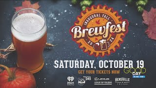 Brews on the bases Toledo Mud Hens Walleye holding fall fest  Good Day on WTOL 11 [upl. by Hyozo]