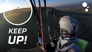 KEEP UP How to get higher when paragliding in light lift [upl. by Mairhpe]