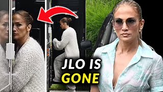 Jennifer Lopez Caught Leaving Her Home With Her Kids In an RV Without Ben [upl. by Tahmosh]