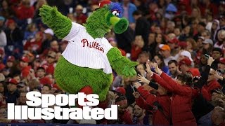 Phillie Phanatic Pheel the Love  SI NOW  Sports Illustrated [upl. by Waldman65]