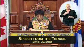 Speech from the Throne [upl. by Jonathon]