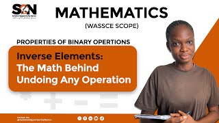 PROPERTIES OF BINARY OPERATION INVERSE ELEMENT [upl. by Ylrak937]