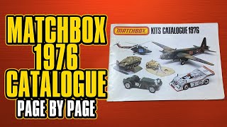 Matchbox Kit Catalogue Catalog 1976 [upl. by Ubana]