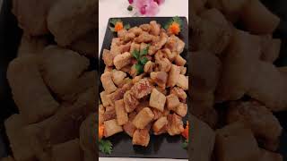 Chipsuri de porc Jumări crocante food streetfood cooking recipe easyrecipe porkbelly shorts [upl. by Sillek]