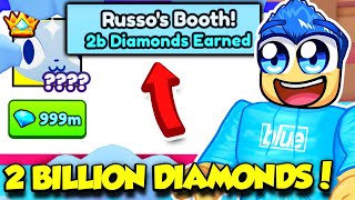 I Earned 2 BILLION TOTAL DIAMONDS In Pet Simulator 99 [upl. by Mcclure365]