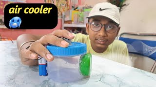 💥 Mini air cooler making at home 🤩🥶 [upl. by Jair314]