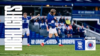 HIGHLIGHTS  Birmingham City 21 Rangers  PreSeason 202425 [upl. by Lorianna]