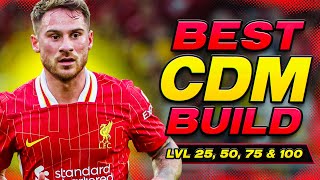 BEST CDM BUILD FOR LVL 255075 amp 100  EAFC 25 Clubs [upl. by Nikolas]