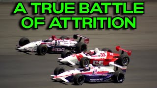 IndyCars 1995 Michigan 500 Was A True BATTLE Of ATTRITION [upl. by Isdnil]