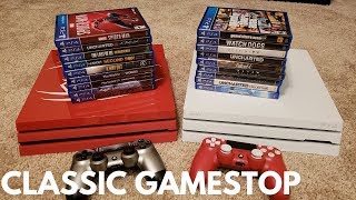 Trading In My ENTIRE PS4 Collection to GAMESTOP in 2018 How Much Will They Pay Me [upl. by Ainez]