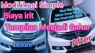 Modifikasi simple Hasil Maksimal Honda Mobilio Putih [upl. by Hort]