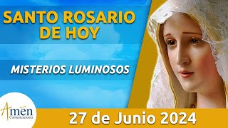 Santo Rosario de Hoy Jueves 27 Junio 2024 l Padre Carlos Yepes l Católica l Rosario l Amén [upl. by Aicitan]