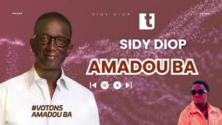 Sidy Diop New Single President Amadou Bâ [upl. by Fregger]