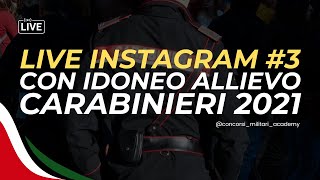 Intervista Corsista Idoneo Allievo Carabinieri 2021  Consigli e Esperienze [upl. by Ellivnarg]