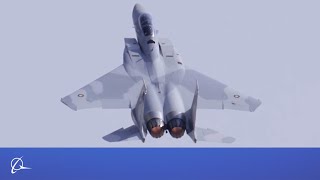 Boeing F15 Pulls 9 Gforce [upl. by Oivat176]