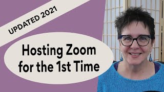 How to Host a Zoom Meeting for the First Time UPDATED  How to use Zoom [upl. by Hessler]