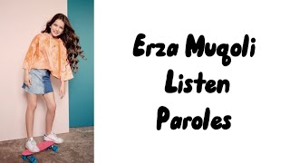 Erza Muqoli  Listen paroles [upl. by Keslie290]