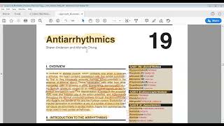 Antiarrhythmics part1 [upl. by Eelnayr]