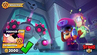 BRAWL STARS  ON TESTE LE NOUVEAU POUVOIR STAR DE COLONEL MÉDOR  PROMOTION [upl. by Siravart337]