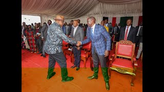 President RutoUhuru Kenyatta amp Gachagua Attends Episcopal Consecration of Bishop Peter NdunguEmbu [upl. by Tibold]