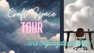 Tour of the Craft Space and Organizational Tips roadto1ksubscribers [upl. by Hoseia428]