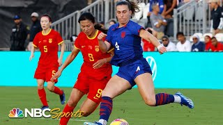 Highlights USWNT vs China En Español  1222023  NBC Sports [upl. by Nalod842]