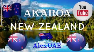 Akaroa New Zealand The South Island [upl. by Aonian]