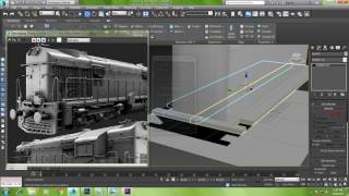 Tutorial on Modeling a Train Engine in 3dsmax Part 1 [upl. by Ahsilyt]