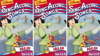 Disney Sing Along Songs Honor to Us All 1998 [upl. by Ailil]