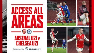 ACCESS ALL AREAS  Arsenal vs Chelsea 41  U21  Mika Biereth [upl. by Beckett]