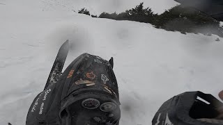 Late Season Run In Turnagain Pass Alaska [upl. by Aihsik]