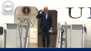 Biden makes 1st appearance since ending reelection campaign [upl. by Patrizia]