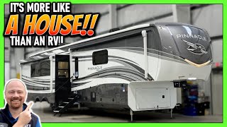 JAW DROPPING New Home Style RV 2024 Pinnacle 38FBRK Fifth Wheel by Jayco RV [upl. by Llerrad]