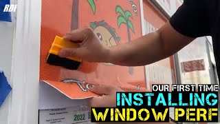 Window perf installation [upl. by Itnaihc]