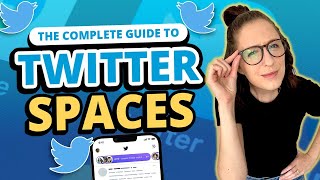 How To Use Twitter Spaces For BEGINNERS [upl. by Htiduj]