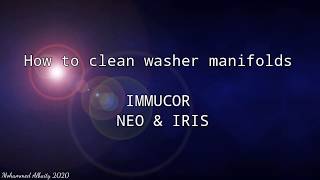 Clean washer NEO IRIS IMMUCOR [upl. by Nymassej]