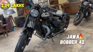 Jawa Bobber 42 सिर्फ 210 Lakhs मे  Better than Royal Enfield [upl. by Divad441]