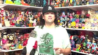 Super Collector SweatyVinyl Talks Max Toy Co and His Excitement for Kaiju Go sofubi toycollector [upl. by Keffer122]