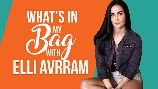 Whats in my bag with Elli AvrRam  S01E07  Pinkvilla  Bollywood  Fashion  Lifestyle [upl. by Lyrrehs]