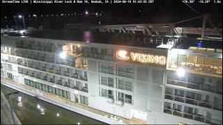 Viking Mississippi at Keokuk [upl. by Clareta]