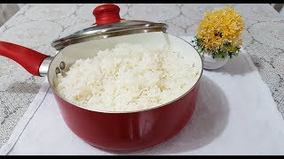 Receitas para iniciantes voltando ao básico Arroz [upl. by Ardnasella]